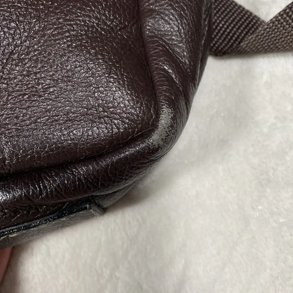 Marruecos Columbian Leather Messenger Bag Laptop Bag Hand Crafted Brown Pebbled